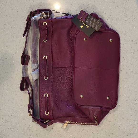 ORA DELPHINE Clair Bucket Bag Genuine Leather - Picture 3 of 15